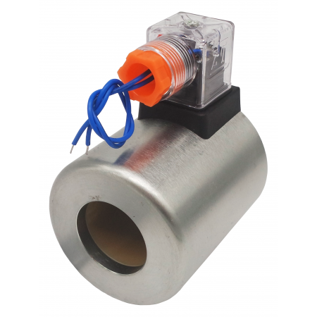 CEWKA ELEKTROZAWORU 6/2 24V 36W TRZPIEŃ 31 MM WTYCZKA + NAKRĘTKA Z ORINGIEM